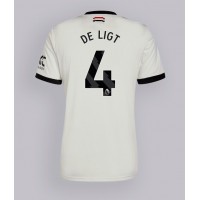 Manchester United Matthijs de Ligt #4 Replica Third Shirt 2024-25 Short Sleeve